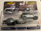 HOTWHEELS TEAM TRANSPORT JAGUAR MK1/2023 LAND ROVER DEFENDER 110