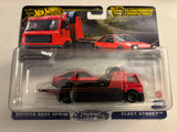HOTWHEELS TEAM TRANSPORT TOYOTA AE86 SPRINTER TRUENO/FLEET STREET