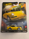 HOTWHEELS PORSCHE 911 CARRERA TS 2.7 YELLOW