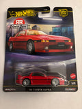HOTWHEELS ‘89 TOYOTA SUPRA RED